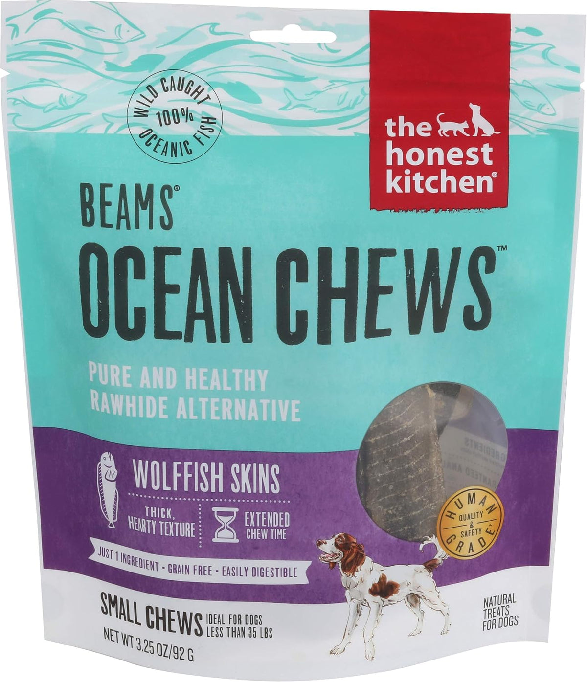 The Honest Kitchen Beams Wolffish Skin Dog Chews