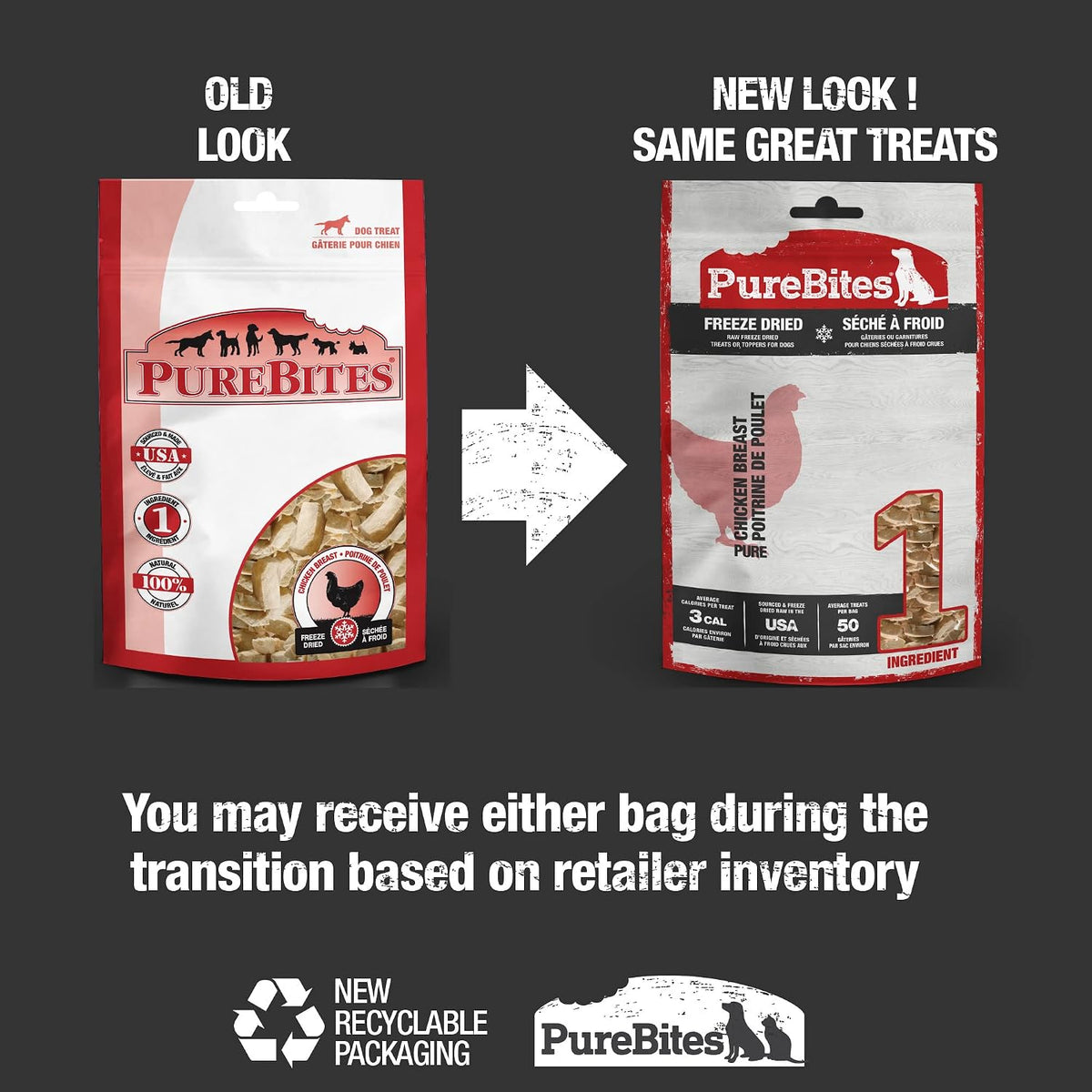PureBites Chicken Breast Freeze-Dried Dog Treats