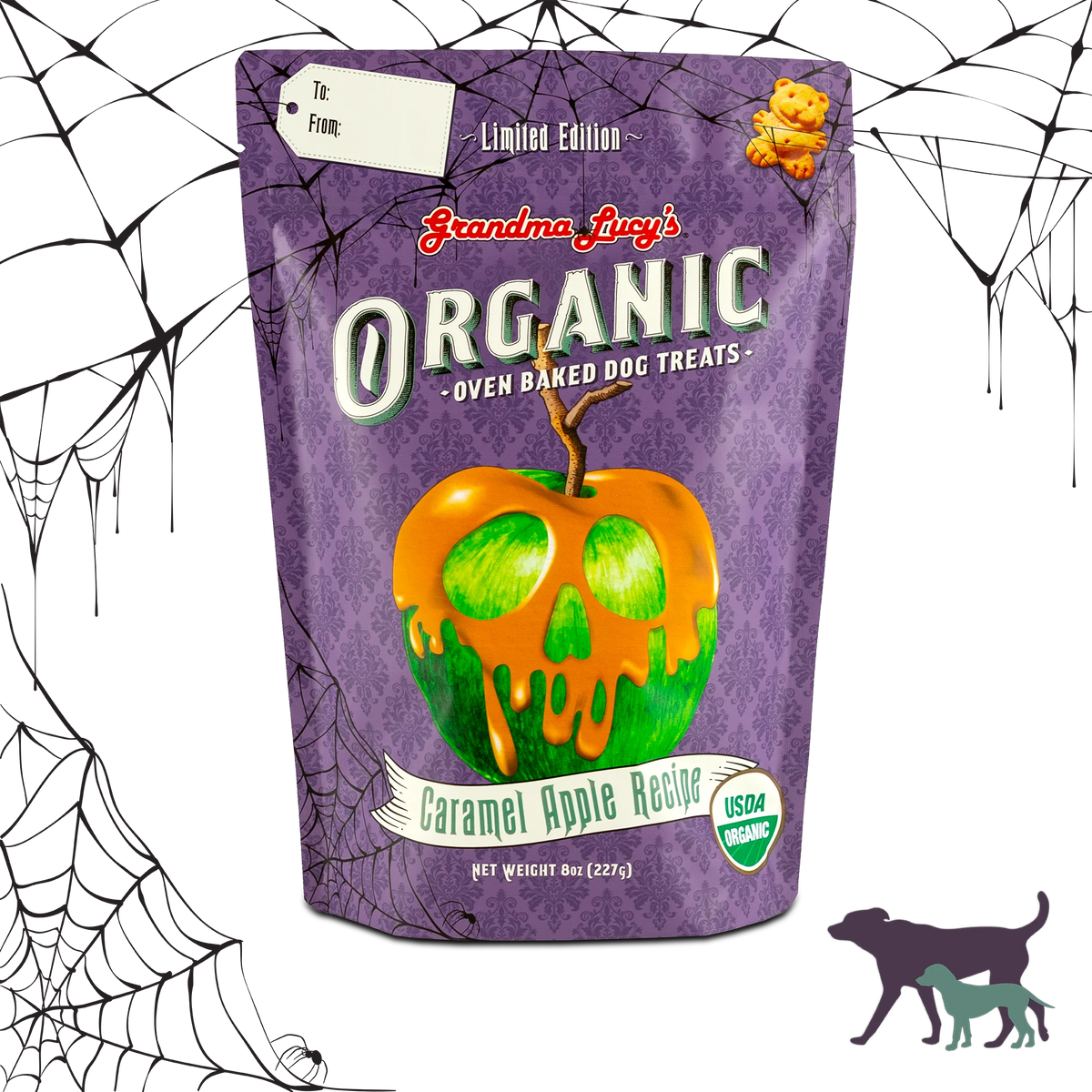 Grandma Lucy's Organic Caramel Apple Oven-Baked Dog Treats