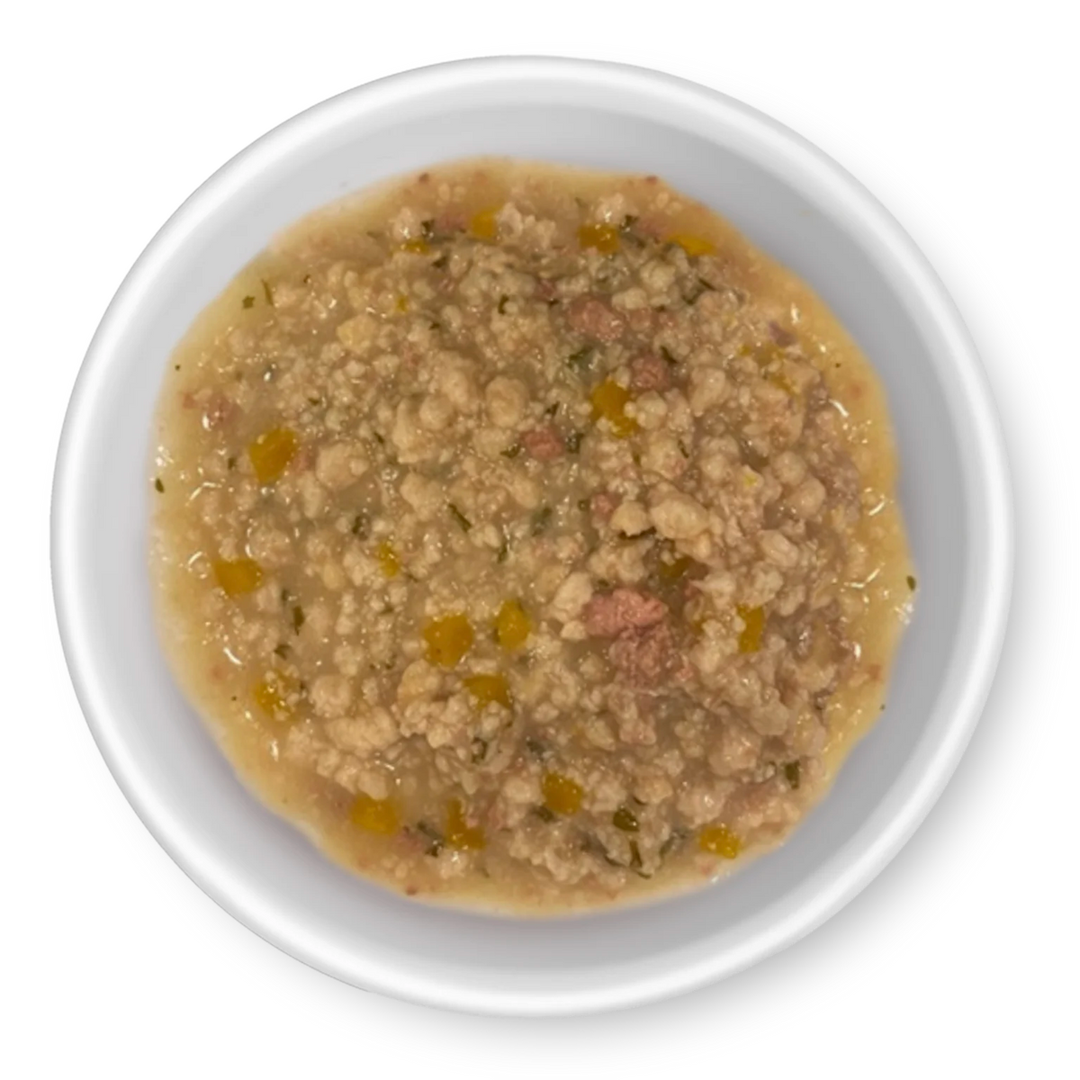RAWZ Gravy Whole Sardines & Pumpkin Cat Food – food served in a bowl