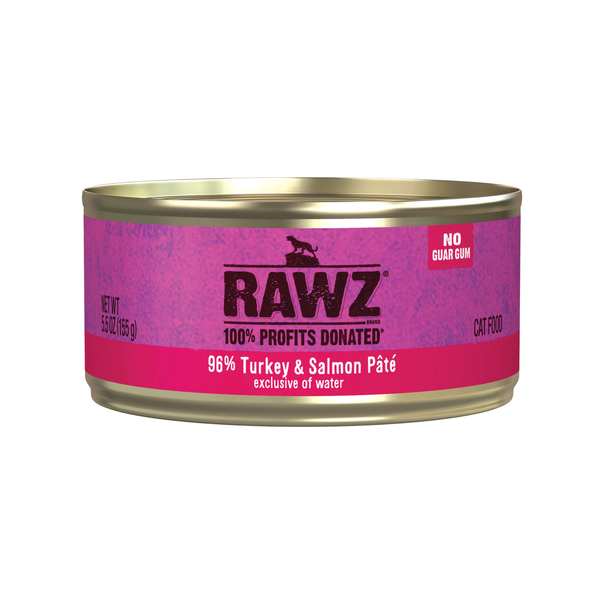 Rawz 96% Turkey & Salmon Pâté Canned Cat Food
