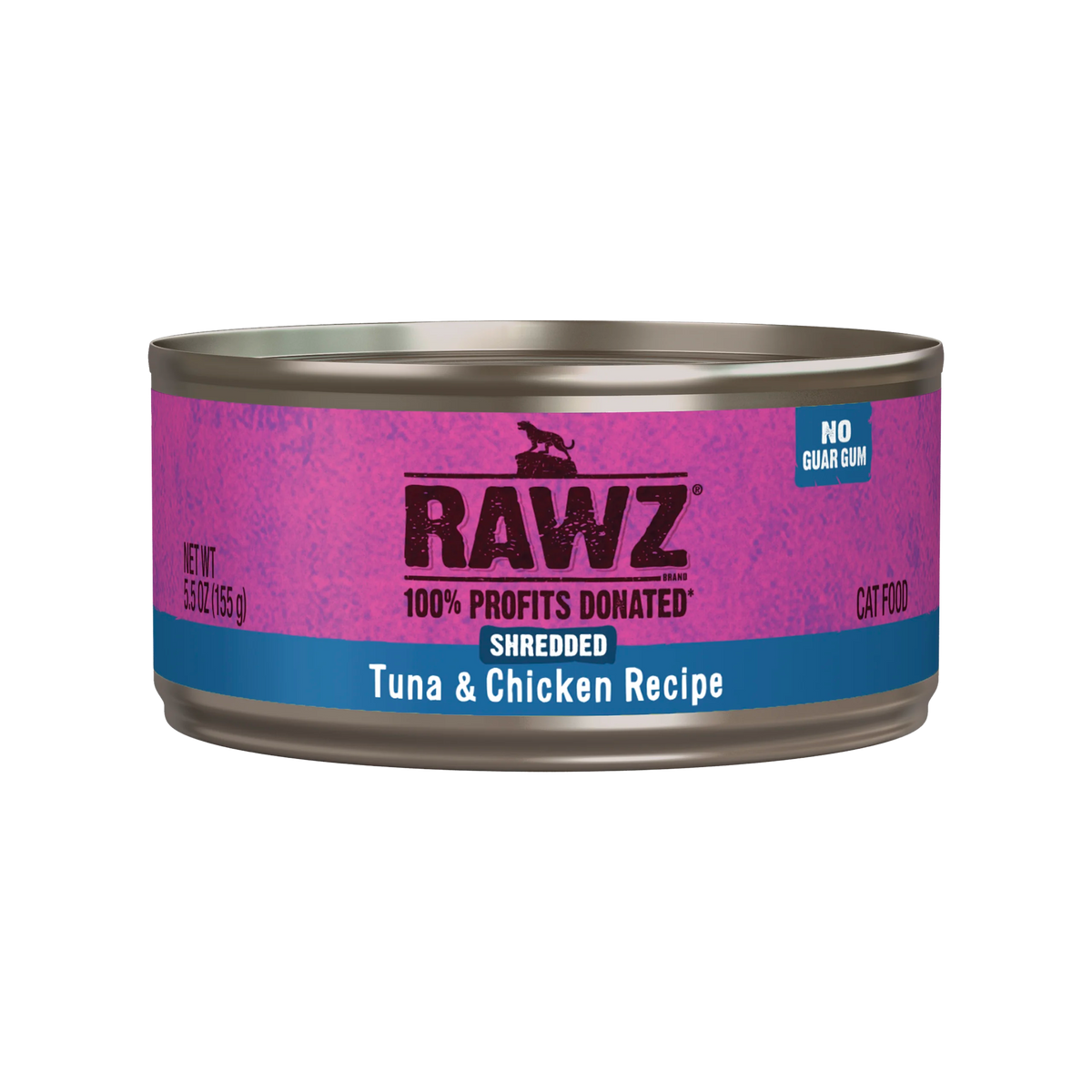 Rawz Shredded Tuna & Chicken Canned Cat Food