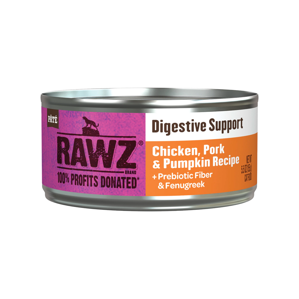 Rawz Digestive Support Chicken, Pork & Pumpkin Pâté Canned Cat Food