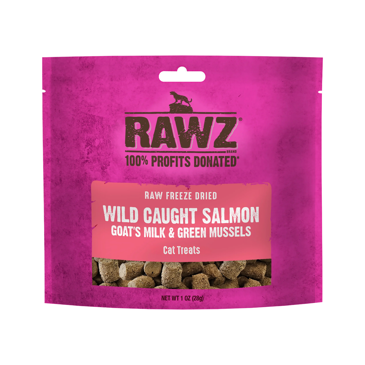 Rawz Freeze Dried Salmon & Goat's Milk Cat Treats