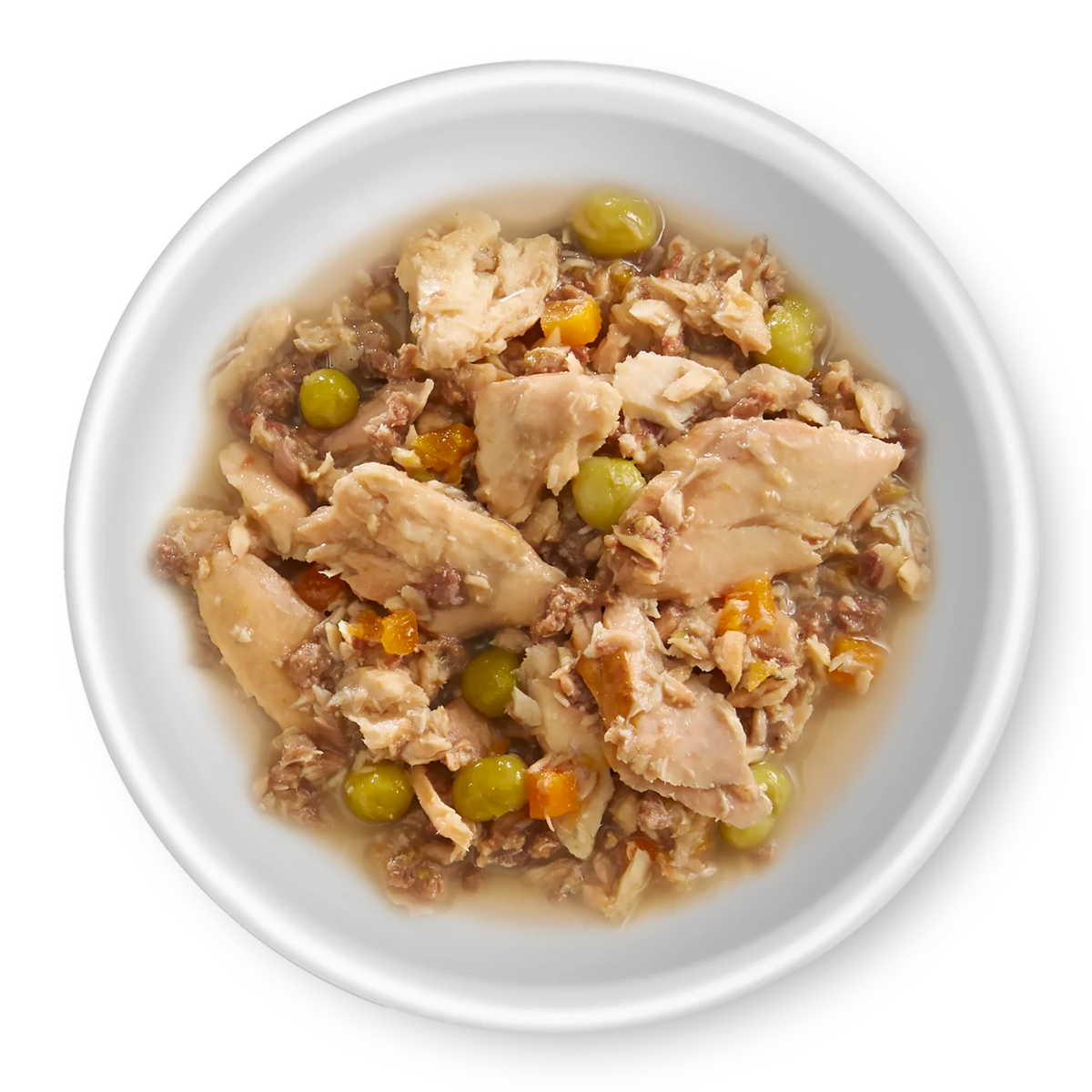 RAWZ Aujou Aku Tuna & Salmon Recipe Cat Food – food served in a bowl
