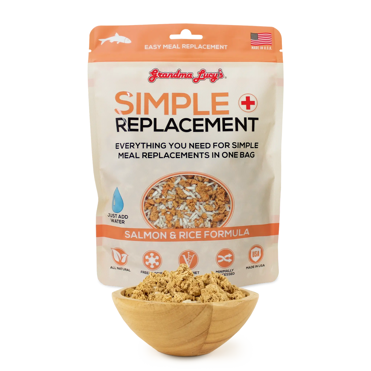 Grandma Lucy's Simple Replacement Salmon & White Rice Bland Diet for Dogs & Cats
