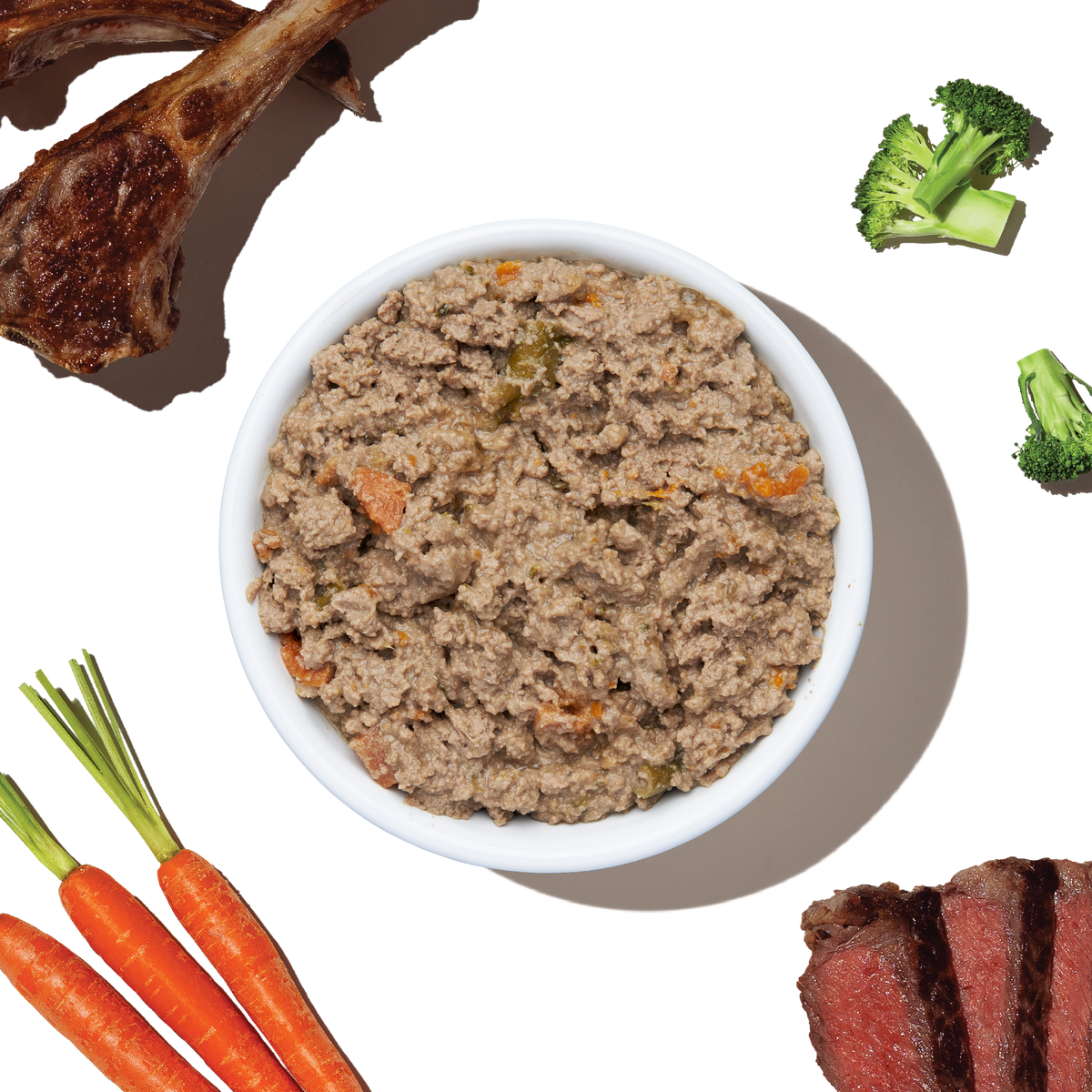 The Honest Kitchen Beef, Lamb & Spring Veggies Butcher Block Pâté Wet Dog Food