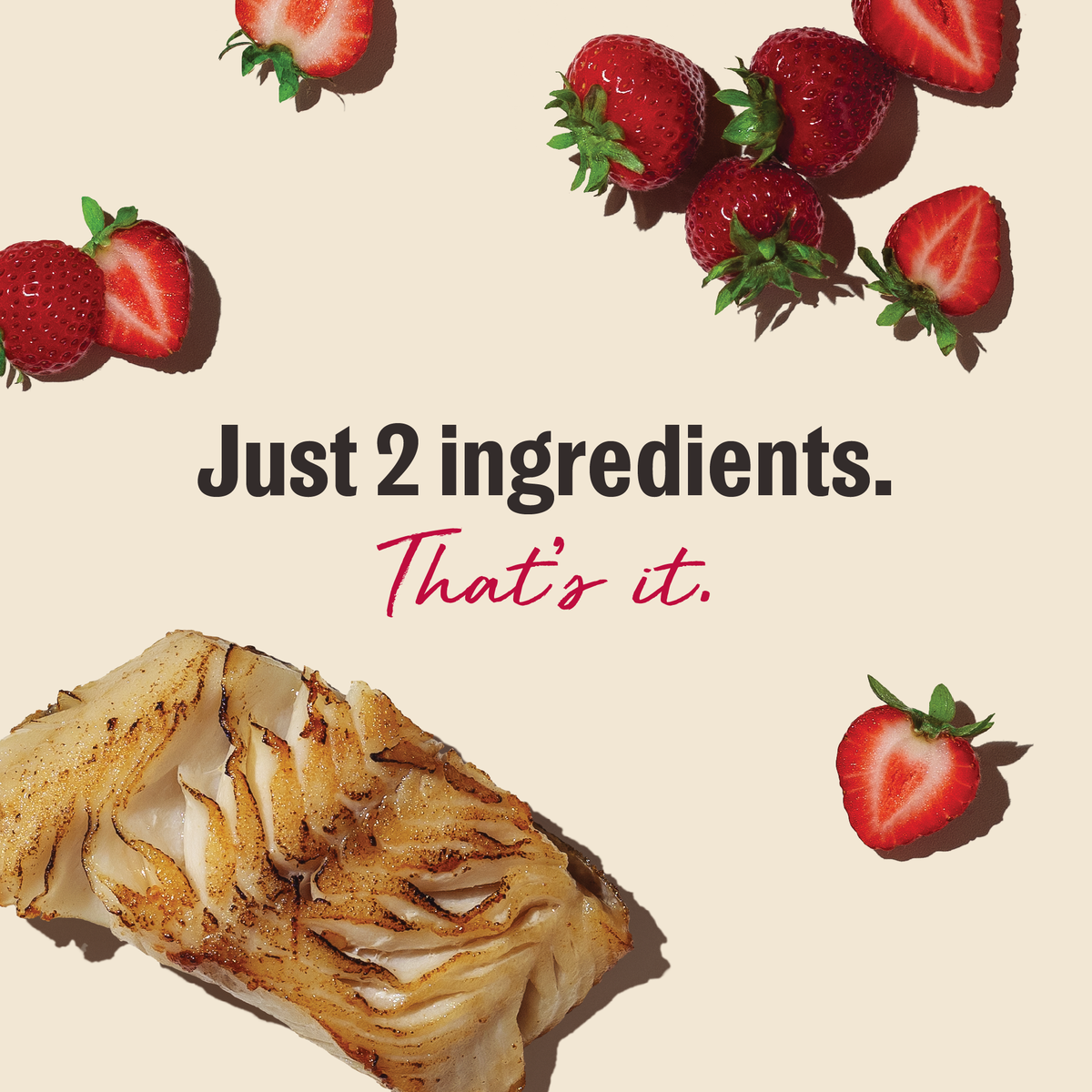The Honest Kitchen Superfood Cod Crisps - Strawberry Dog Treats