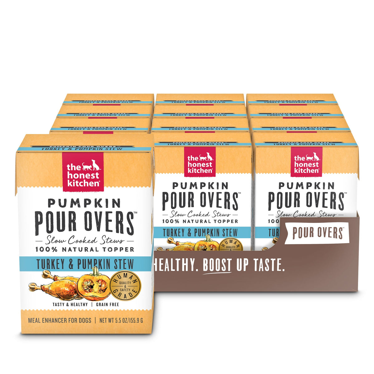 The Honest Kitchen Pumpkin Pour Overs - Turkey Dog Food Topper