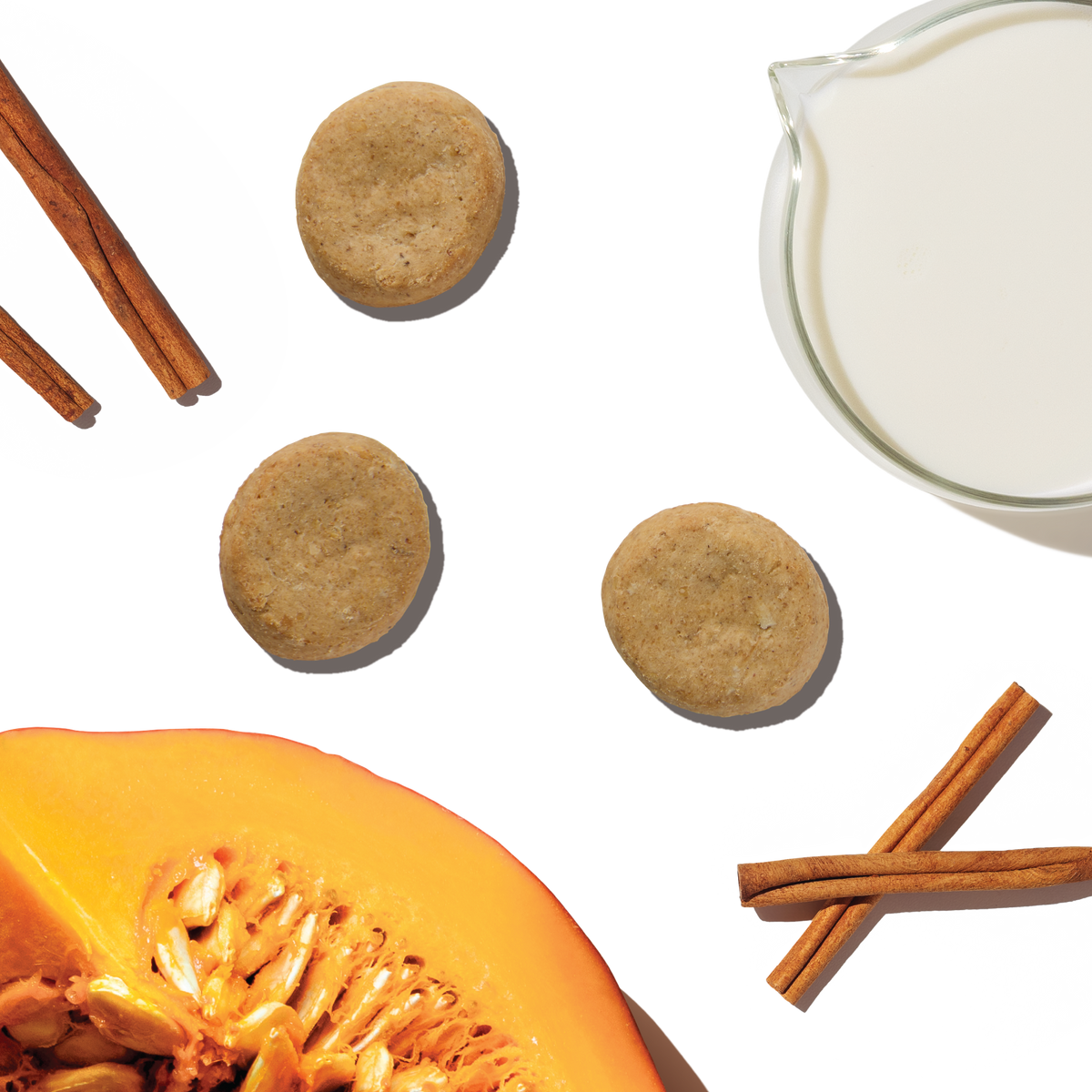 The Honest Kitchen Pumpkin & Cinnamon Goat's Milk N' Cookies Dog Treats
