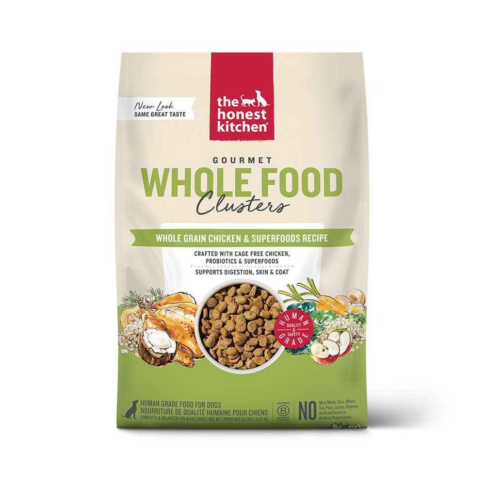 The Honest Kitchen Whole Grain Chicken Whole Food Clusters Dry Dog Food