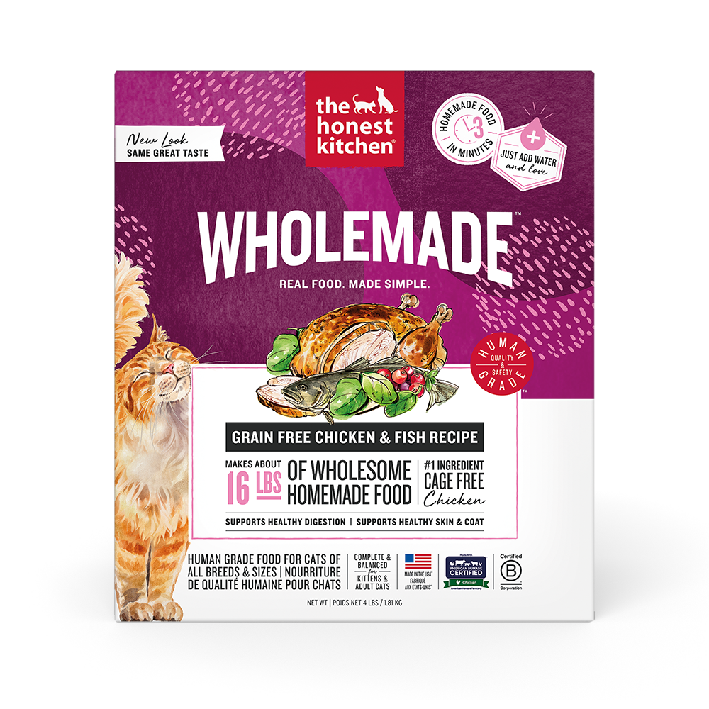 The Honest Kitchen Grain Free Chicken & Fish Dehydrated Cat Food