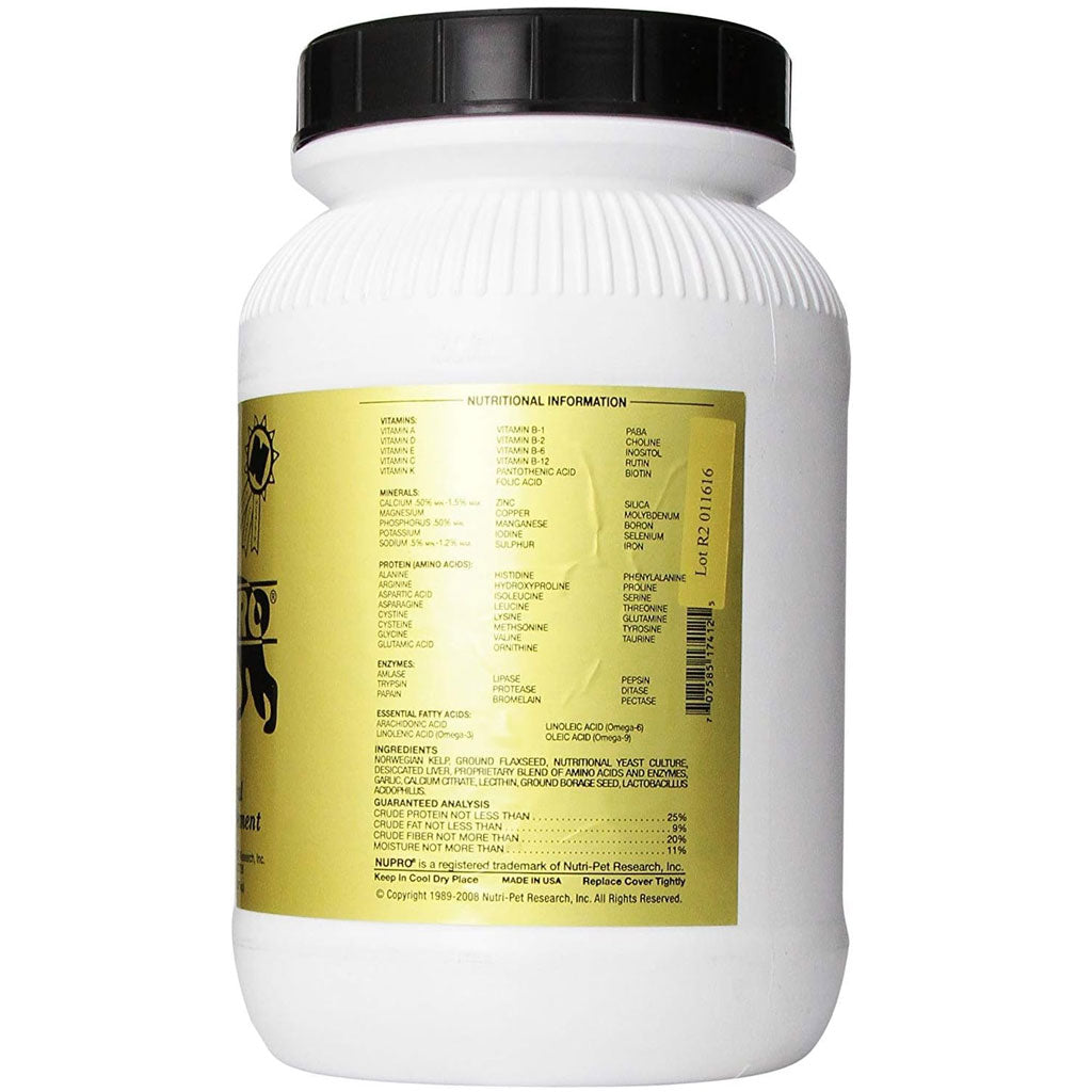 Nupro All Natural Dog Supplement (Gold Label)