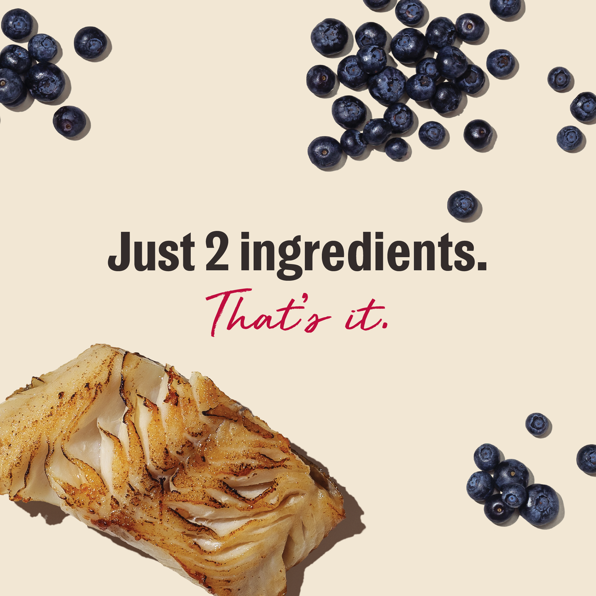 The Honest Kitchen Superfood Cod Crisps - Blueberry Dog Treats