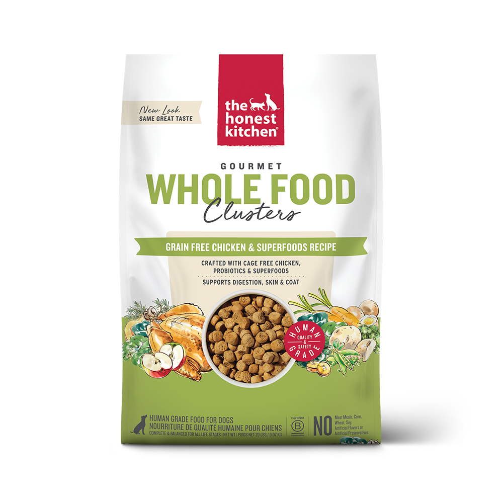 The Honest Kitchen Grain Free Chicken Whole Food Clusters Dry Dog Food