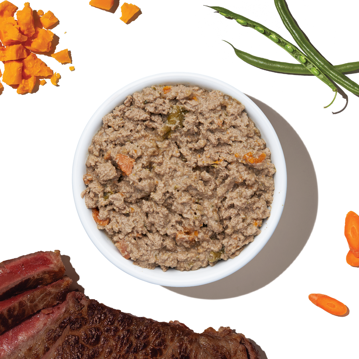 The Honest Kitchen Beef, Cheddar & Farm Veggies Butcher Block Pâté Wet Dog Food