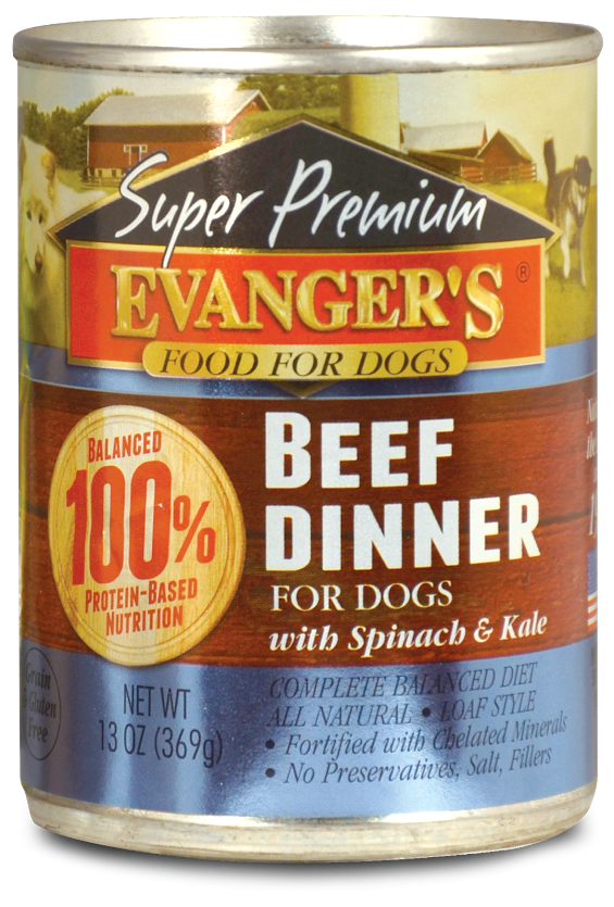 Evangers Super Premium Beef Dinner Canned Dog Food