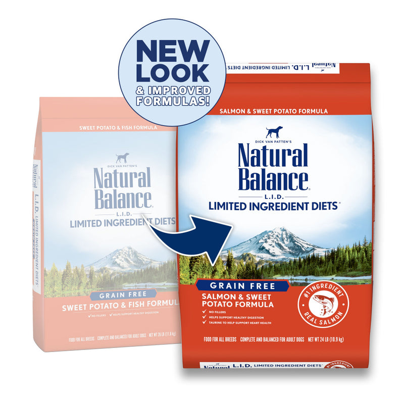 Natural Balance L.I.D. Limited Ingredient Diets Sweet Potato & Fish Adult Dry Dog Food