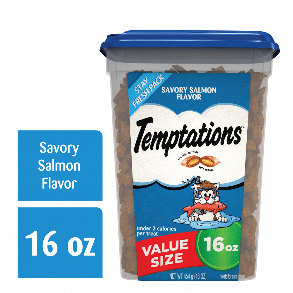Temptations Savory Salmon Flavor Cat Treats
