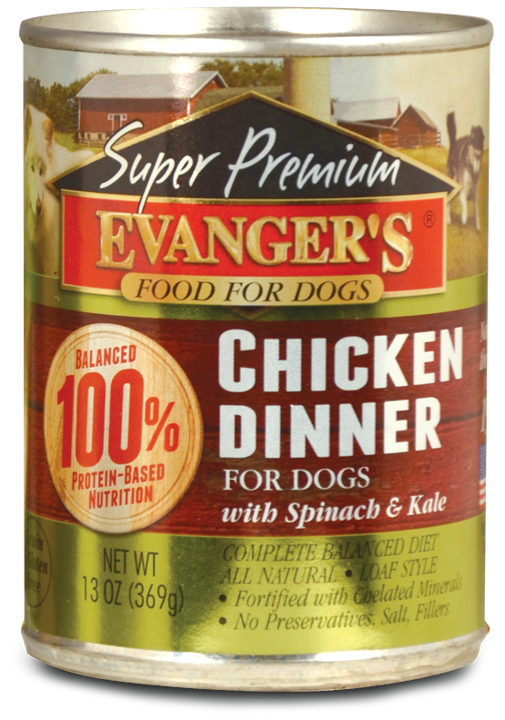 Evangers Super Premium Chicken Dinner Canned Dog Food