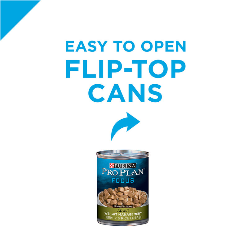 Purina Pro Plan Focus Adult Weight Management Turkey & Rice Entree Canned Dog Food