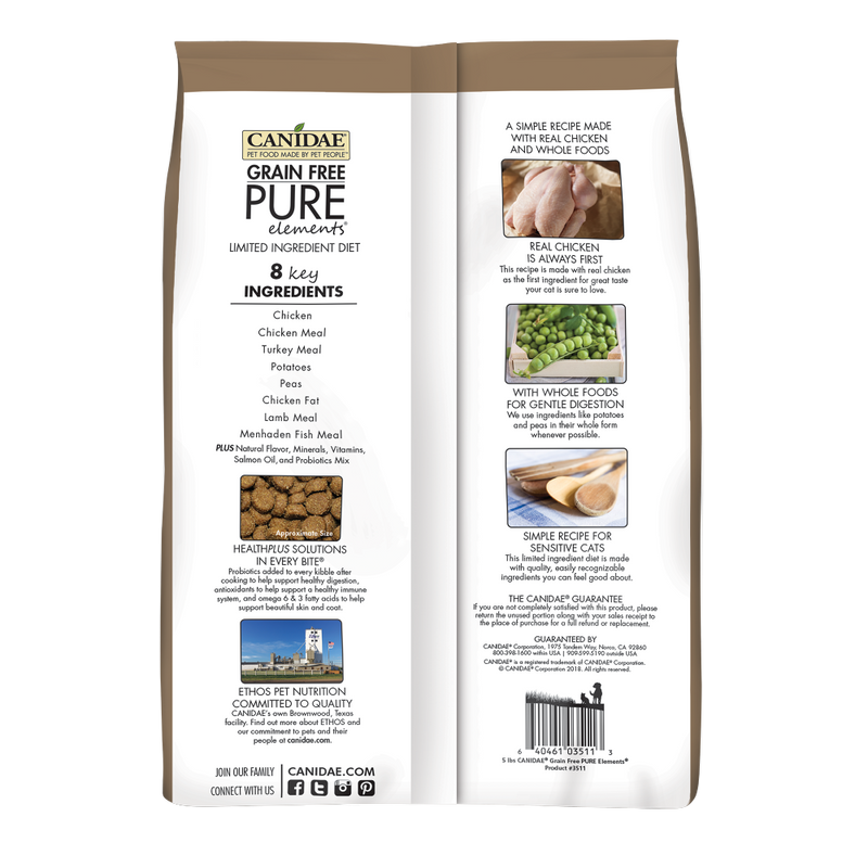 Canidae Grain Free PURE Elements Dry Cat Food