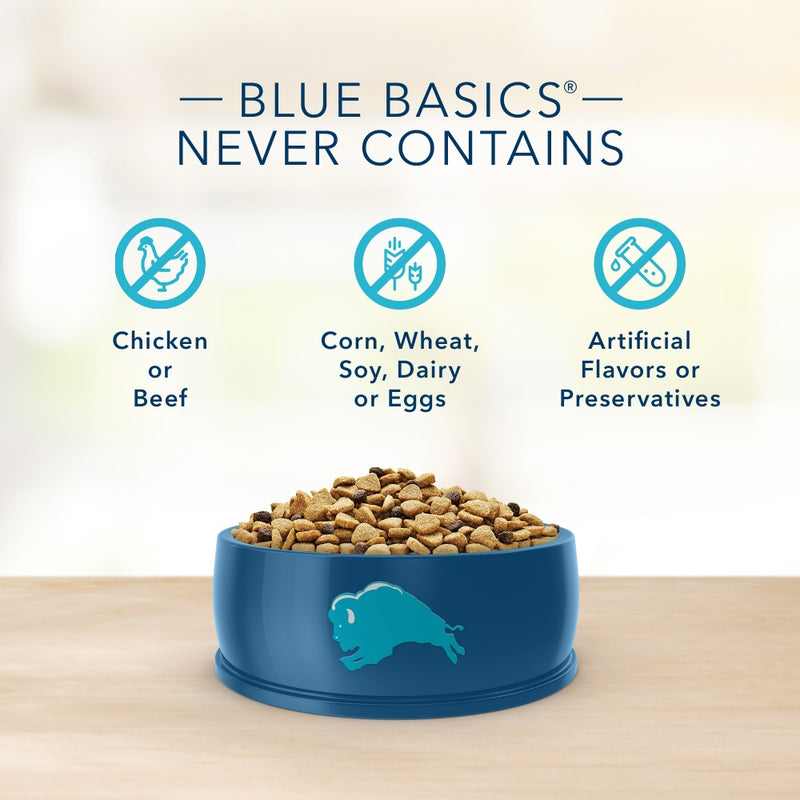 Blue Buffalo Basics Grain Free Adult Turkey and Potato Dry Dog Food