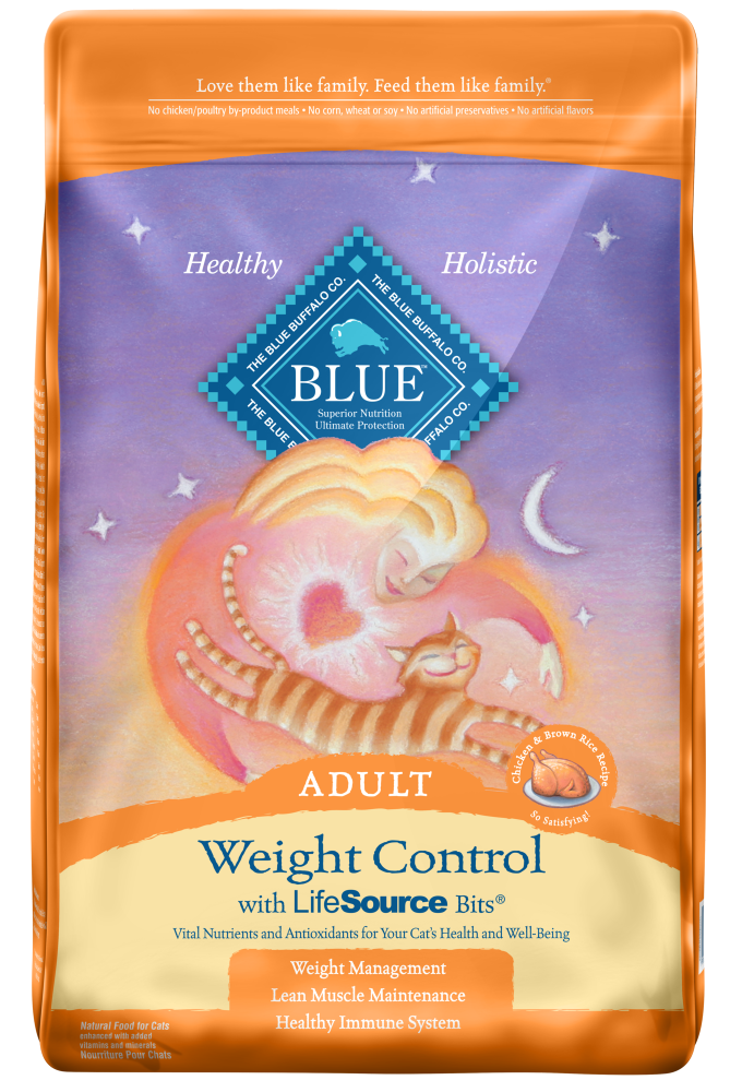 Blue Buffalo Weight Control Chicken & Brown Rice Recipe Adult Dry Cat Food