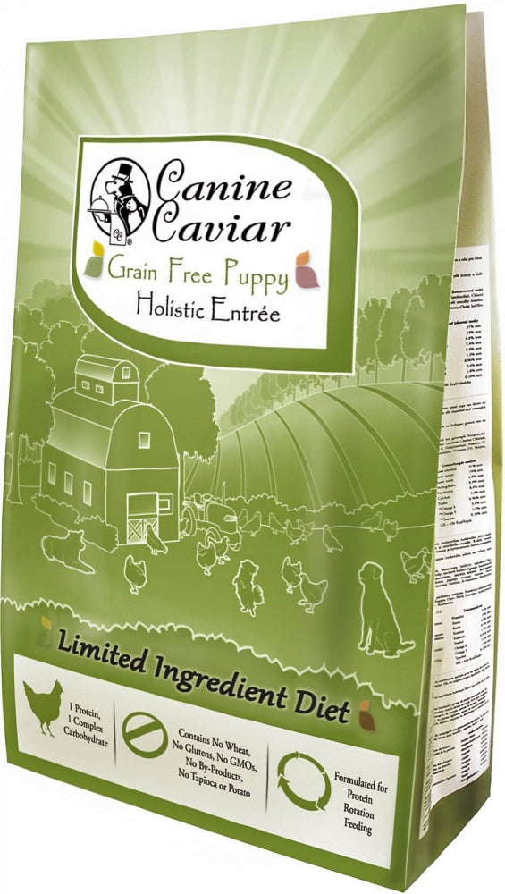Canine Caviar Grain Free Puppy Holistic Entree Dry Dog Food
