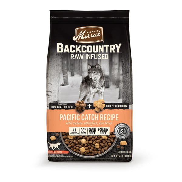 Merrick Backcountry Raw Infused Grain Free Pacific Catch Recipe Dry Dog Food