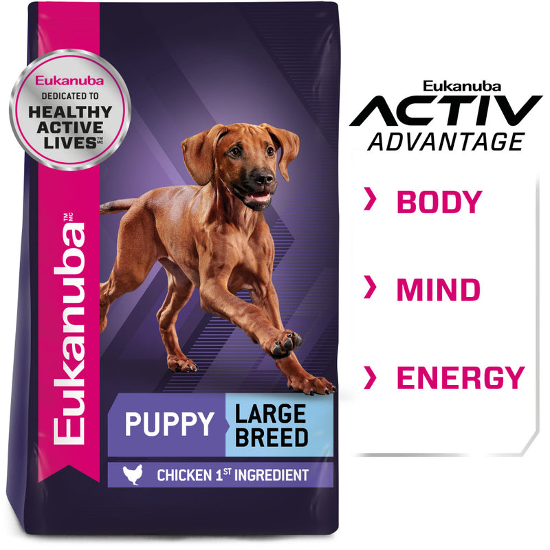 Eukanuba Large Breed Puppy Chicken Formula Dry Dog Food