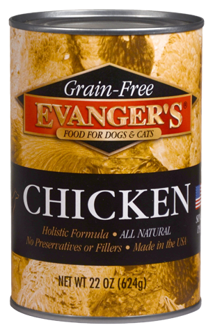 Evanger's Grain Free Chicken Canned Dog & Cat Food