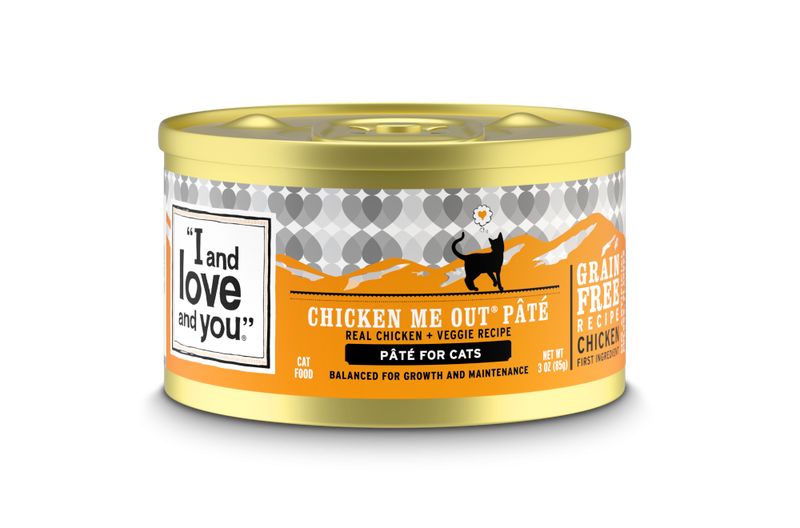 I and Love and You Grain Free Chicken Me Out Recipe Canned Cat Food