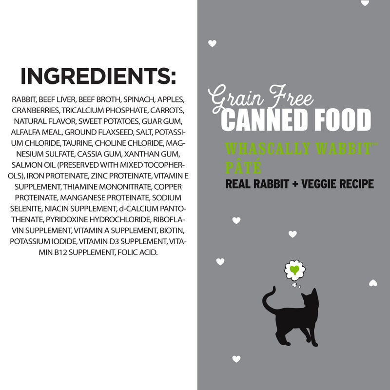 I and Love and You Grain Free Whascally Rabbit Recipe Canned Cat Food