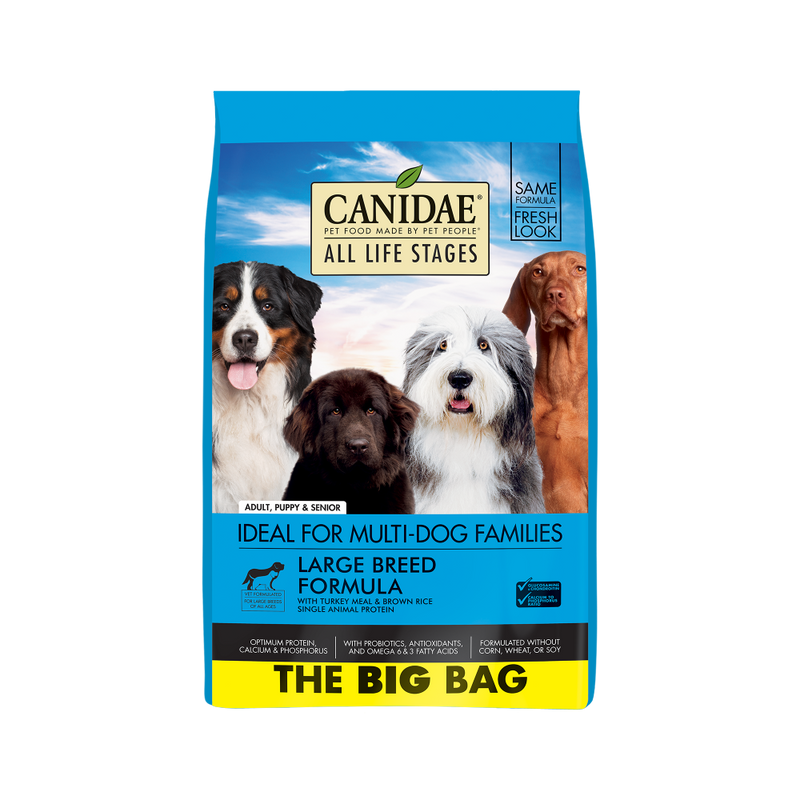 Canidae All Life Stages Large Breed Turkey Meal & Brown Rice Formula Dry Dog Food