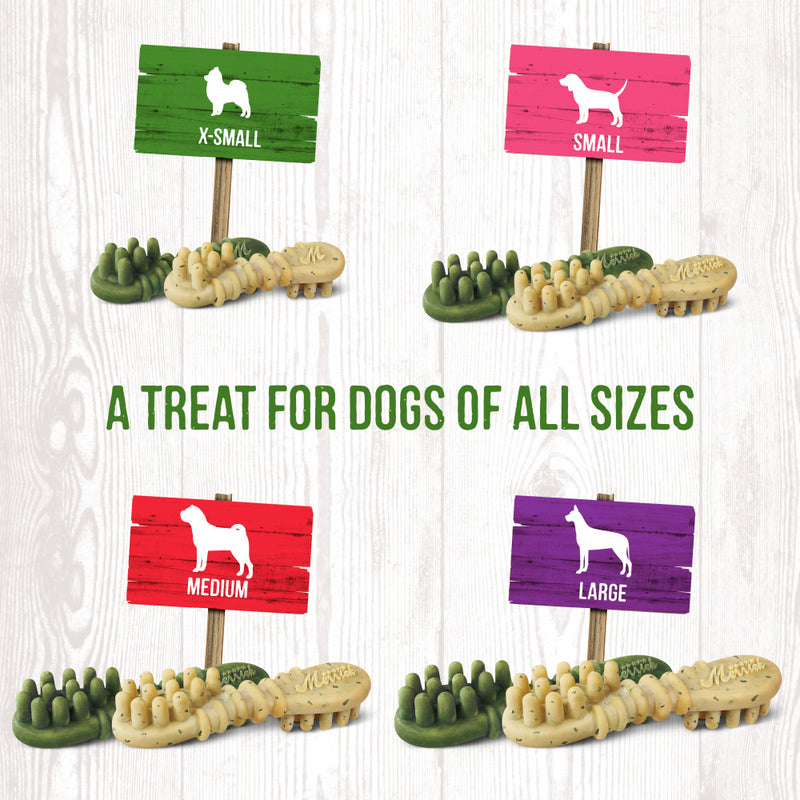 Merrick Fresh Kisses Grain Free Coconut Oil & Botanicals Extra Small Dental Dog Treats