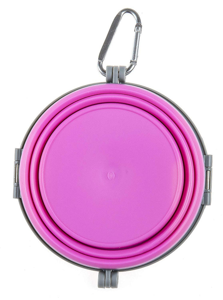 Loving Pets Pink Bella Travel Bowl