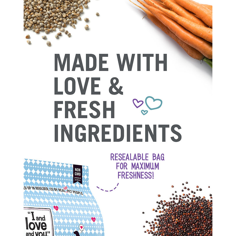 I and Love and You Naked Essentials Ancient Grains Beef & Lamb Recipe Dry Dog Food