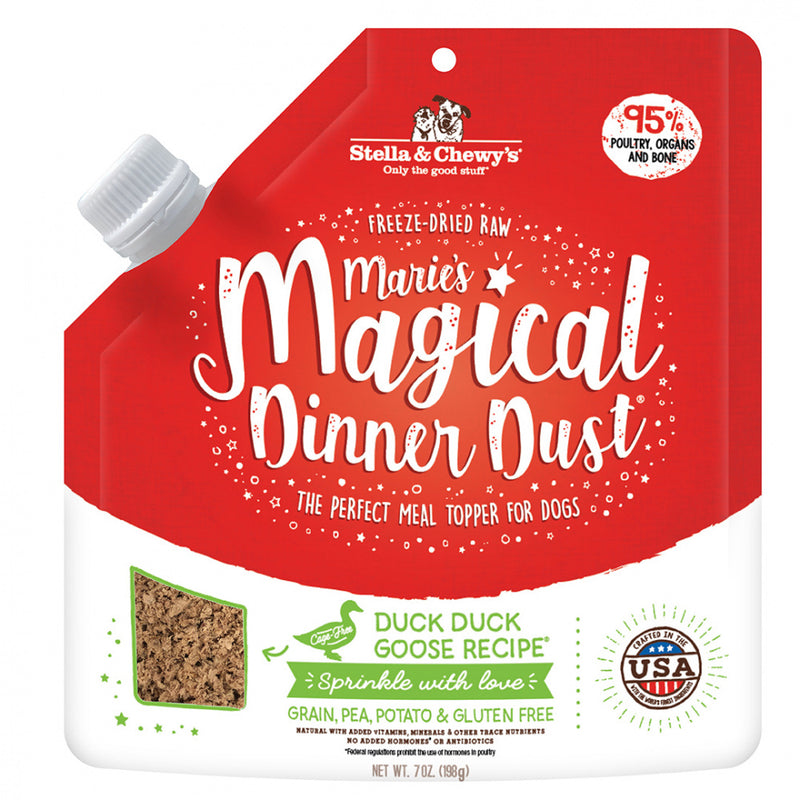 Stella & Chewy's Marie's Magical Dinner Dust Duck, Duck, Goose Dog Food Topper