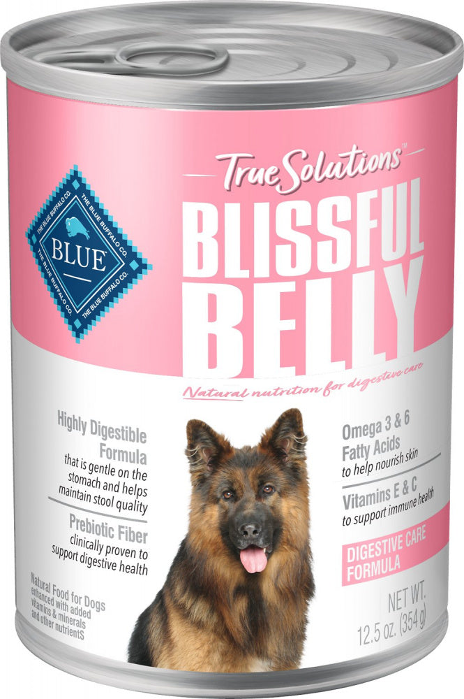 Blue Buffalo True Solutions Blissful Belly Natural Digestive Care Chicken Recipe Adult Wet Dog Food