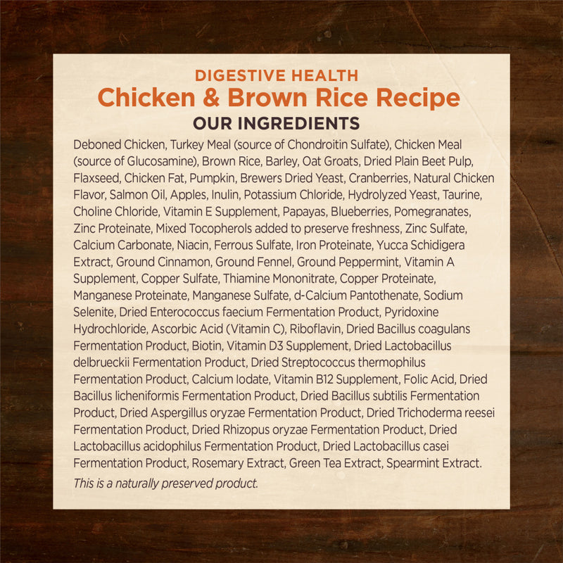 Wellness Core Digestive Health Chicken Recipe Dry Dog Food